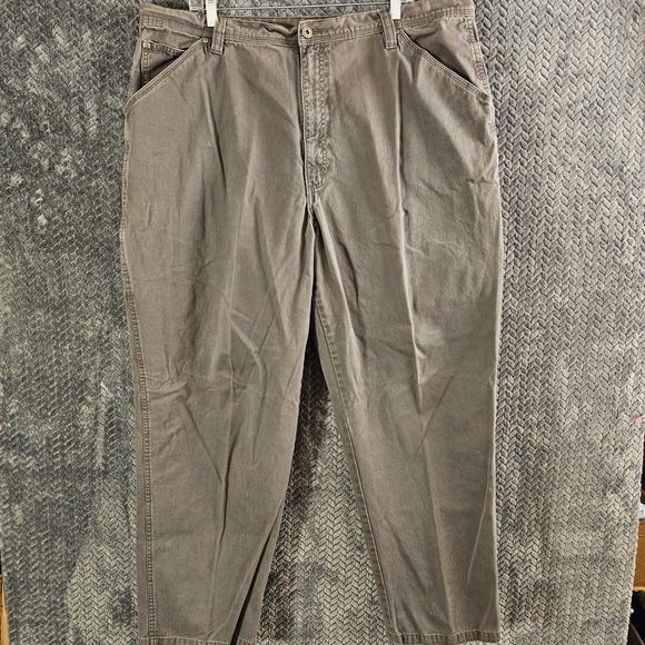 Wrangler Authentic Issue Cargo Pants Mens 42x32 Gray Comfortable Hero Jeans - Picture 2 of 8